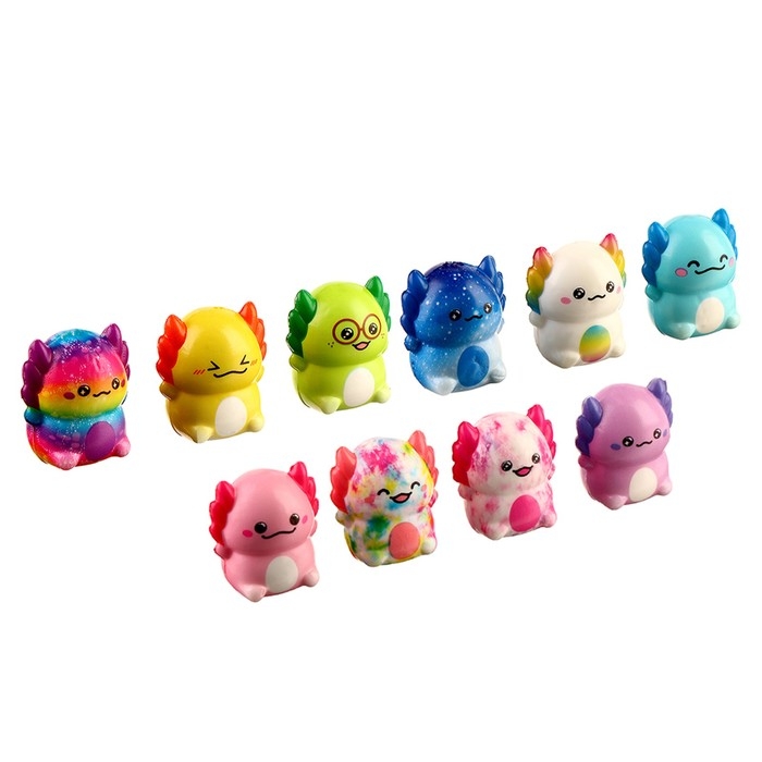 Мялка-сквиш «Аксолотль», виды МИКС Мялка-сквиш «Аксолотль», виды МИКС