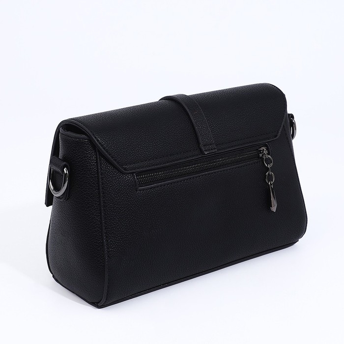 Сумка-мессенджер на магните, цвет чёрный Сумка-мессенджер на магните, цвет чёрный