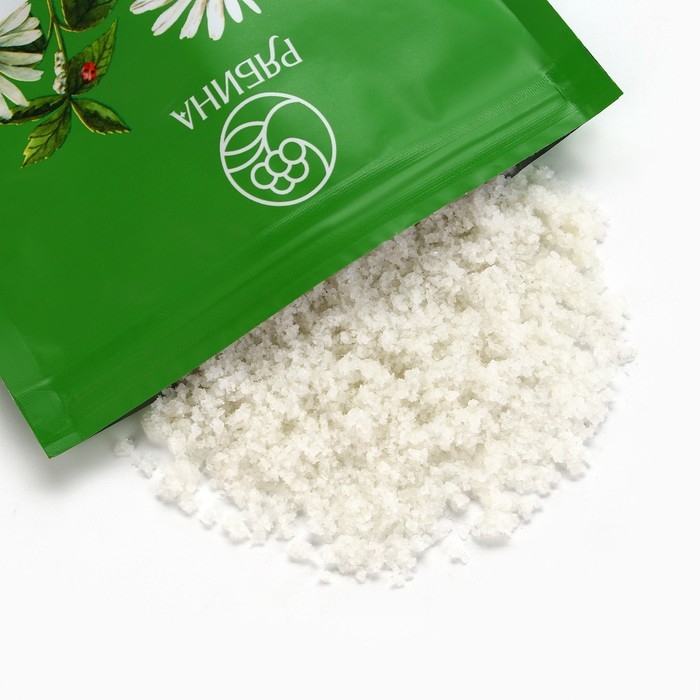 Cкраб для тела, соляной с экстрактом ромашки и крапивы, 250 г, РЯБИНА Cкраб для тела, соляной с экстрактом ромашки и крапивы, 250 г, РЯБИНА