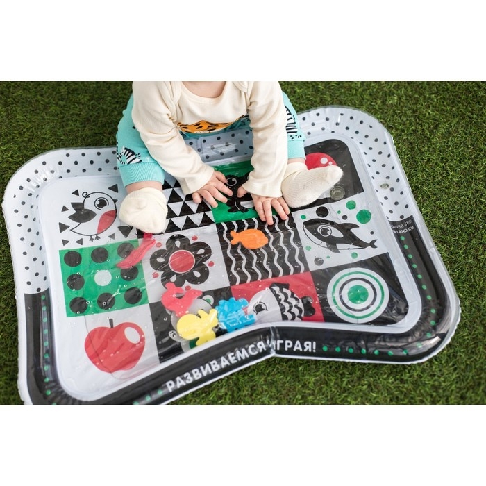 Развивающий водный коврик по методике Гленна Домана, 65x50 см, Крошка Я Развивающий водный коврик по методике Гленна Домана, 65x50 см, Крошка Я