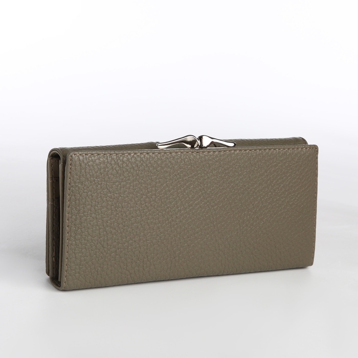 Кошелёк женский на магните, цвет хаки Кошелёк женский на магните, цвет хаки
