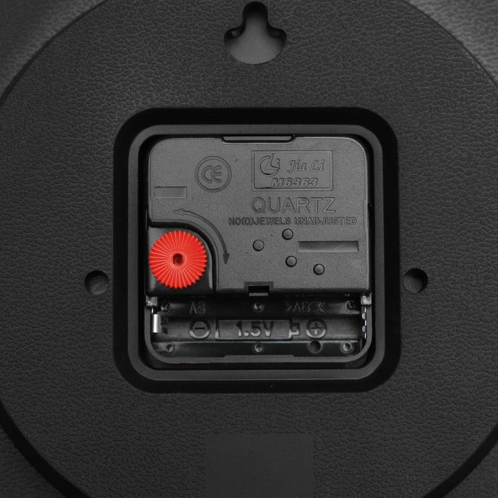 Часы настенные, интерьерные, Часы настенные, интерьерные, "Штурвал", бесшумные, 34 х 34 см, циферблат d-18.5 см