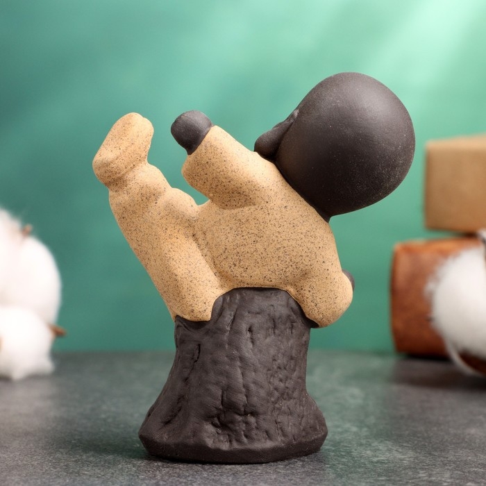 Фигурка Фигурка "Будда каратист", 7х9 см, МИКС