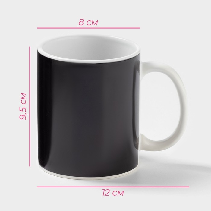 Кружка-хамелеон Кружка-хамелеон "Все хорошо" 350 мл белая