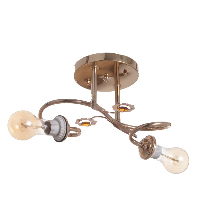 Люстра Люстра "Виола" БП 2х40Вт Е27 Золото МОДЕЛЬ: 2612379