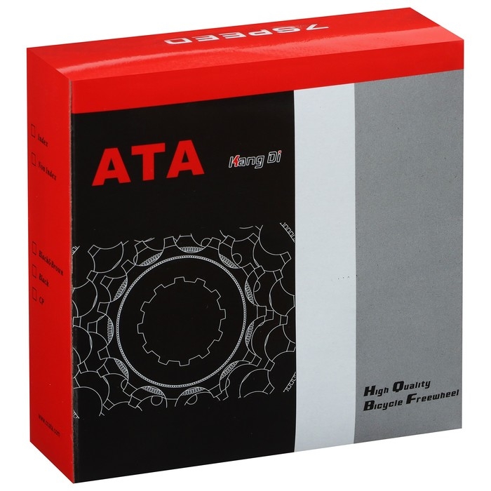 Кассета ATA, 9 скоростей, 11-25T Кассета ATA, 9 скоростей, 11-25T