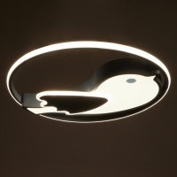 Светильник с ПДУ 1790/1 LED 50Вт диммер синий 50х50х5 см BayerLux