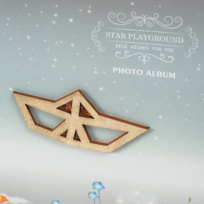 Фотоальбом на 200 фото 10х15 см Фотоальбом на 200 фото 10х15 см "Волшебные сны" в коробке МИКС 5,2х20,6х26,6 см