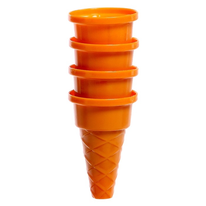 Песочный набор &laquo;Мороженое&raquo;, формочки с совочком, 5 предметов