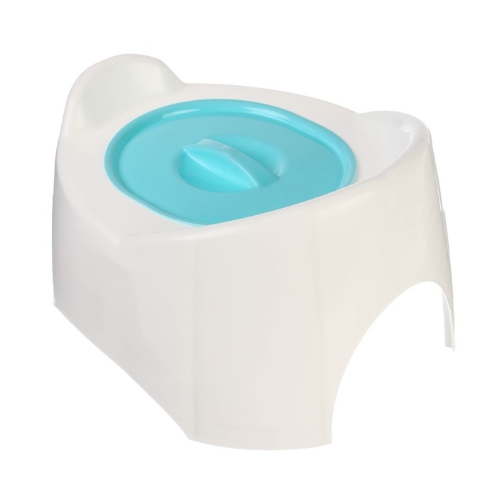 Горшок детский с крышкой «Малышок», для мальчика, цвет МИКС Горшок детский с крышкой «Малышок», для мальчика, цвет МИКС