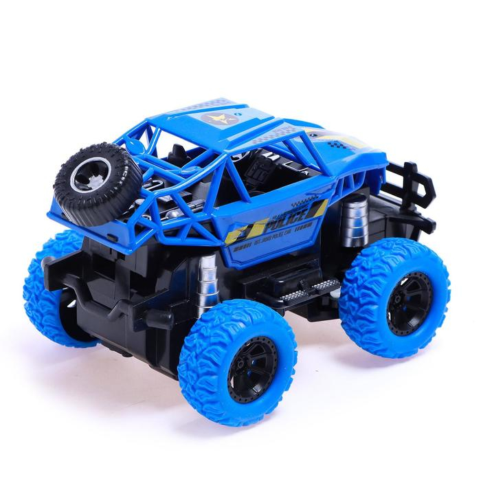 Джип радиоуправляемый «Полиция», работает от батареек, МИКС Джип радиоуправляемый «Полиция», работает от батареек, МИКС