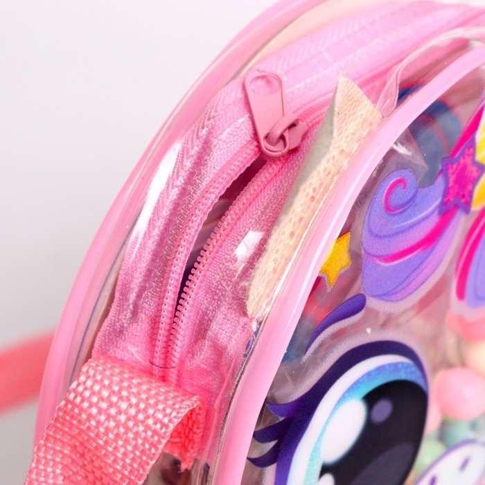 Набор с прядями, тату, стразами, в сумочке Набор с прядями, тату, стразами, в сумочке