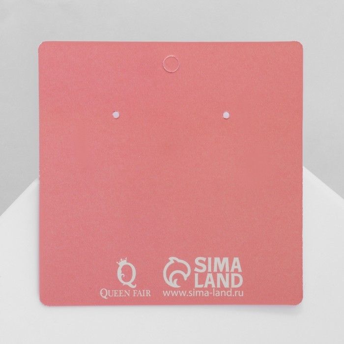 Серьги акрил «Крыса» сердце, цвет чёрный Серьги акрил «Крыса» сердце, цвет чёрный