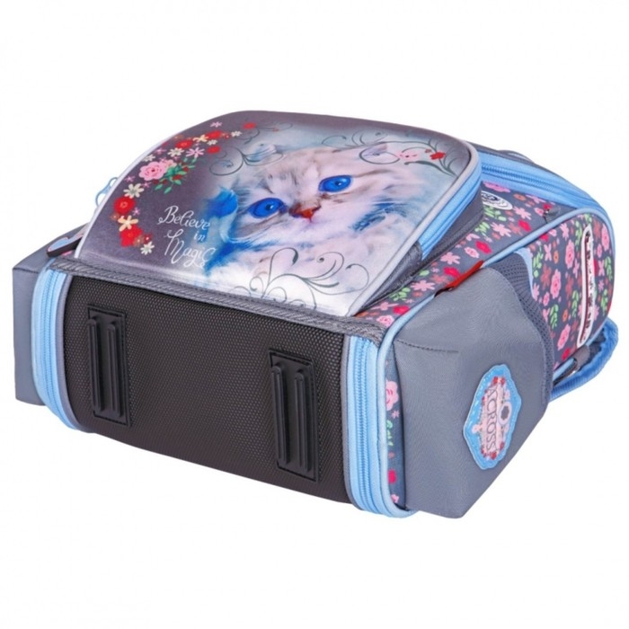 Ранец школьный Стандарт, раскаладной, 35 х 22 х 12 см, Across 191, наполнение: мешок, серый ACR22-191-9 Ранец школьный Стандарт, раскаладной, 35 х 22 х 12 см, Across 191, наполнение: мешок, серый ACR22-191-9