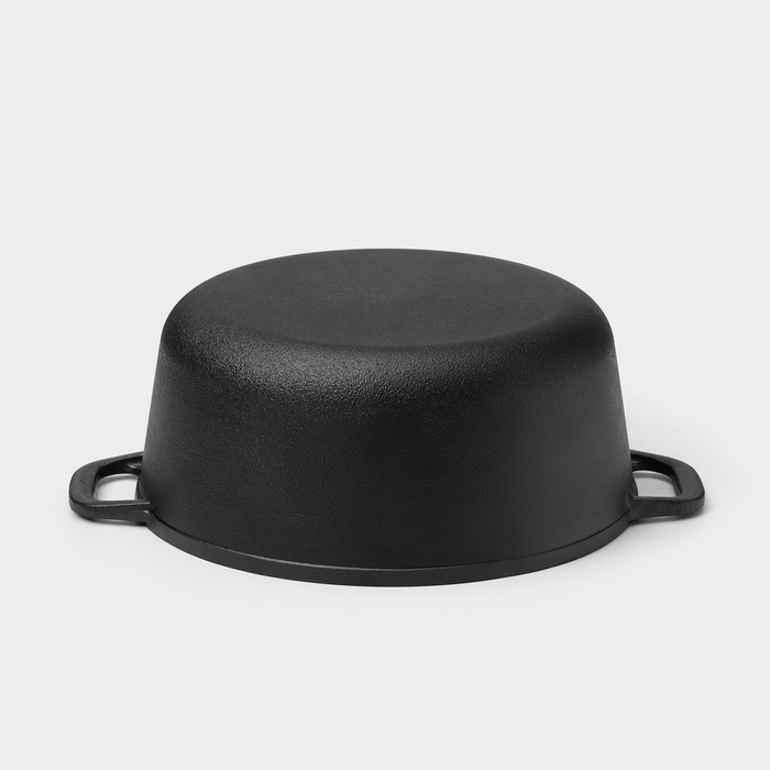 Кастрюля чугунная Wild Kitchen, 3 л, лопатка и губка в комплекте Кастрюля чугунная Wild Kitchen, 3 л, лопатка и губка в комплекте