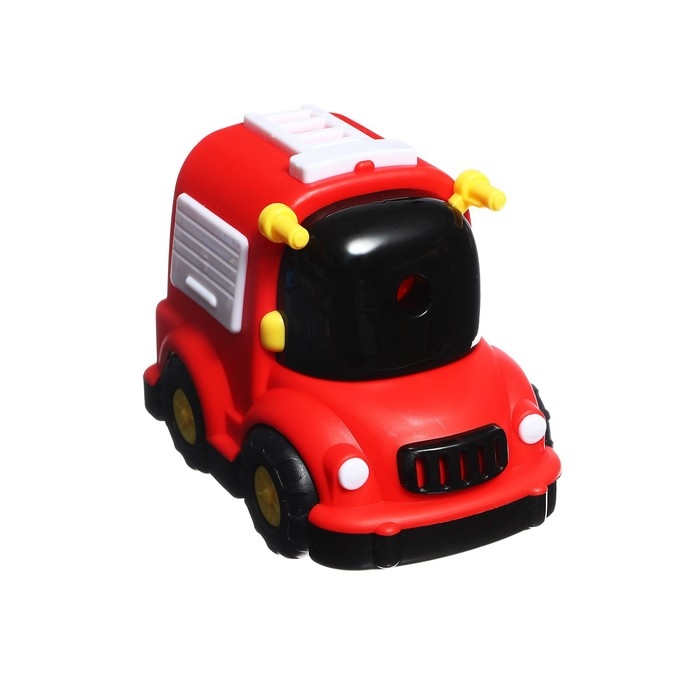 Точилка механическая с контейнером Точилка механическая с контейнером "Машинка", МИКС