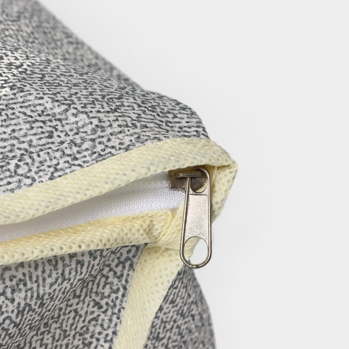 Кофр для хранения вещей «Европа», 80×45×15 см, цвет серый Кофр для хранения вещей «Европа», 80×45×15 см, цвет серый