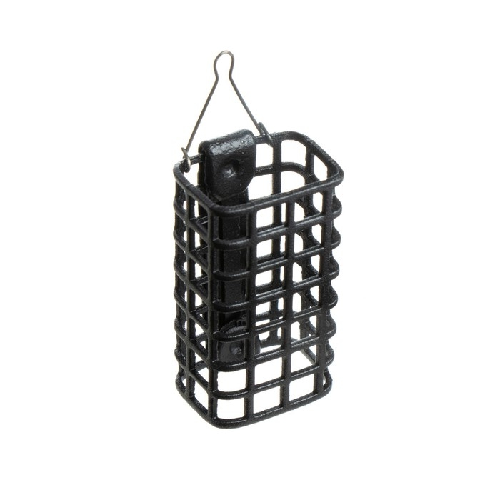 Кормушка прямоугольная с увеличенной петлей без дна, 40 г Кормушка прямоугольная с увеличенной петлей без дна, 40 г