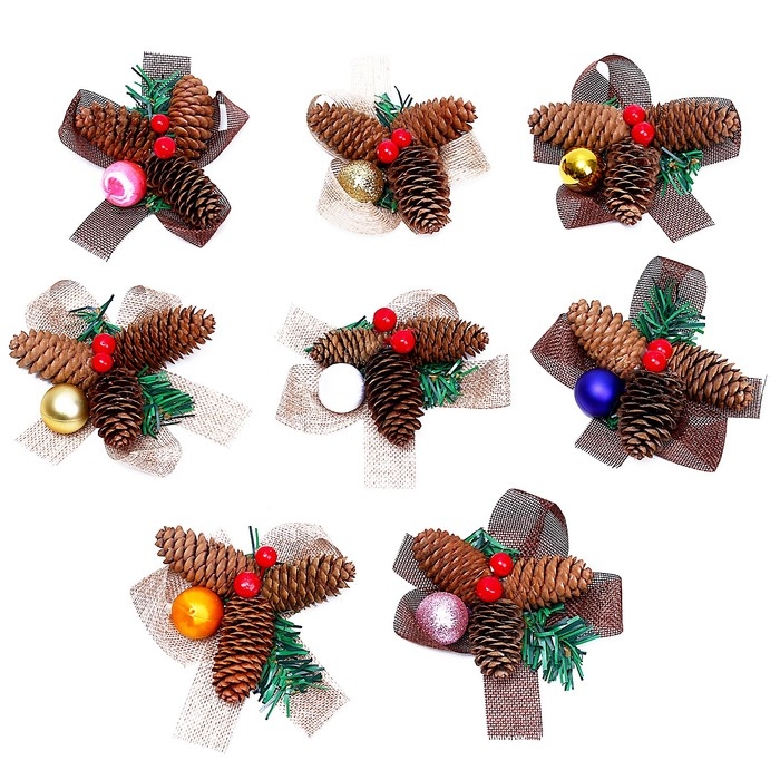 Новогодняя композиция «Шишки, ягодки» МИКС Новогодняя композиция «Шишки, ягодки» МИКС