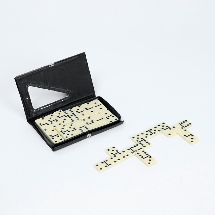 Домино Домино "Форкас", 9 х 15 см, костяшка 4 х 2 см, черное