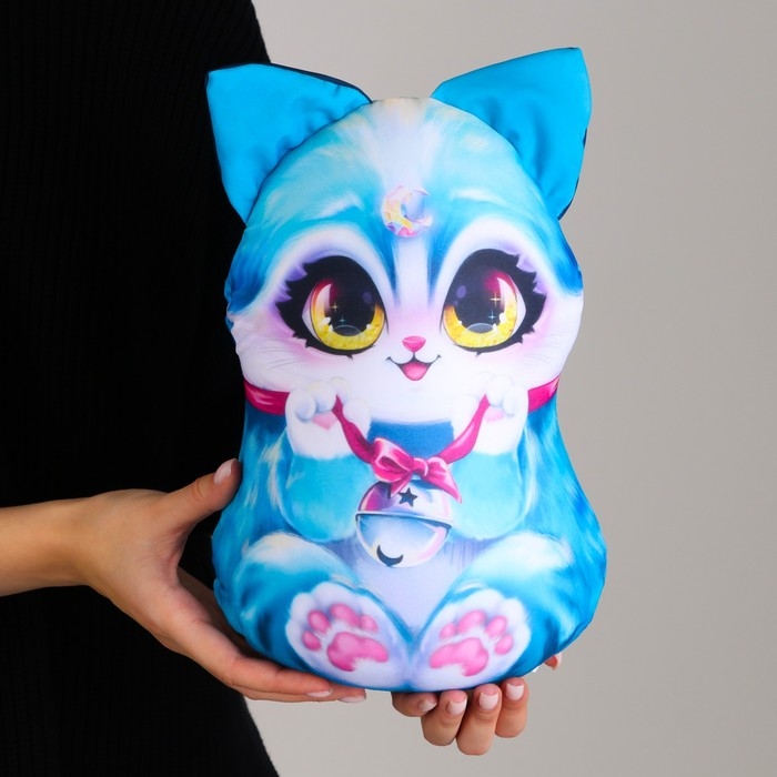 Антистресс игрушка Антистресс игрушка "Котик", голубой