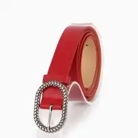 Ремень жен 05-01-02-01, Июнь2511, 2,9*0,3*110 см, винт, пряж металл, 1 прокол, красный Ремень жен 05-01-02-01, Июнь2511, 2,9*0,3*110 см, винт, пряж металл, 1 прокол, красный