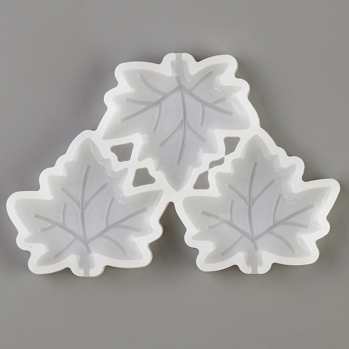 Молд силиконовый «Листья», универсальный, 10 × 7 × 0,5 см Молд силиконовый «Листья», универсальный, 10 × 7 × 0,5 см