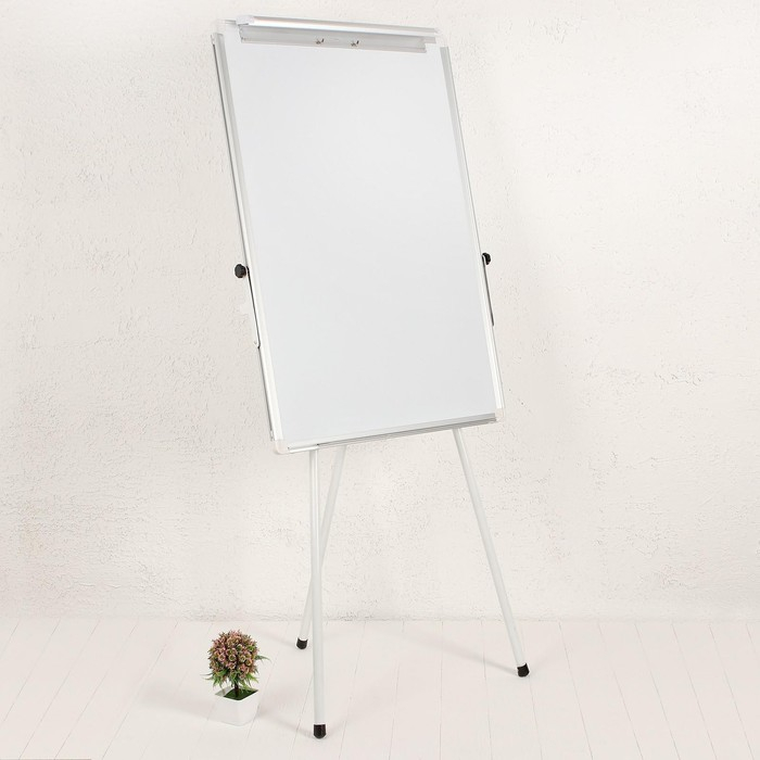 Флипчарт-магнитно-маркерная доска, регулируется по высоте, размер доски — 70 × 100 см Флипчарт-магнитно-маркерная доска, регулируется по высоте, размер доски — 70 × 100 см