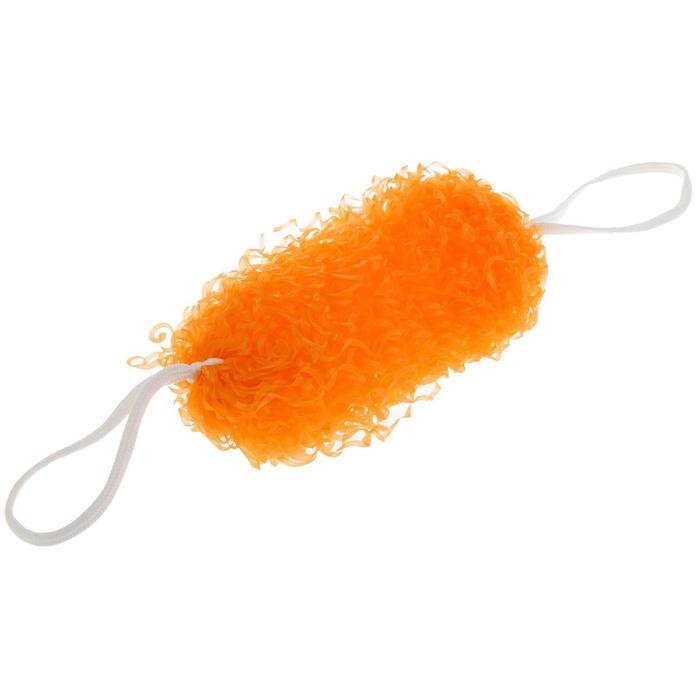 Мочалка банная Мочалка банная "Бублик", цвет микс 25 см