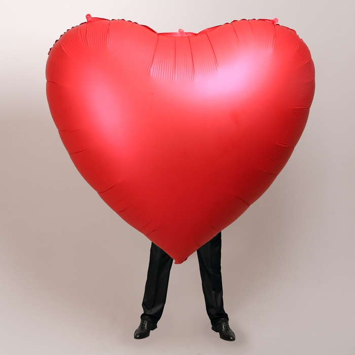 Шар фольгированный 68 Шар фольгированный 68" Сердце красное