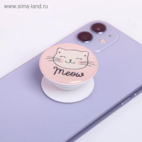 Зарядное устройство, попсокет, наушники, флешка и штекер «Happy meow box», набор