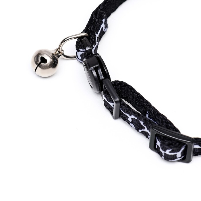 Ошейник кошачий Ошейник кошачий "Жираф", 30 х 1 см, чёрный