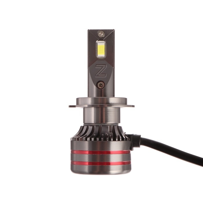 Автолампа светодиодная Н7, 12 В, 30 Вт, 2160 Лм, провод 20 см, свет белый, 2 шт Автолампа светодиодная Н7, 12 В, 30 Вт, 2160 Лм, провод 20 см, свет белый, 2 шт