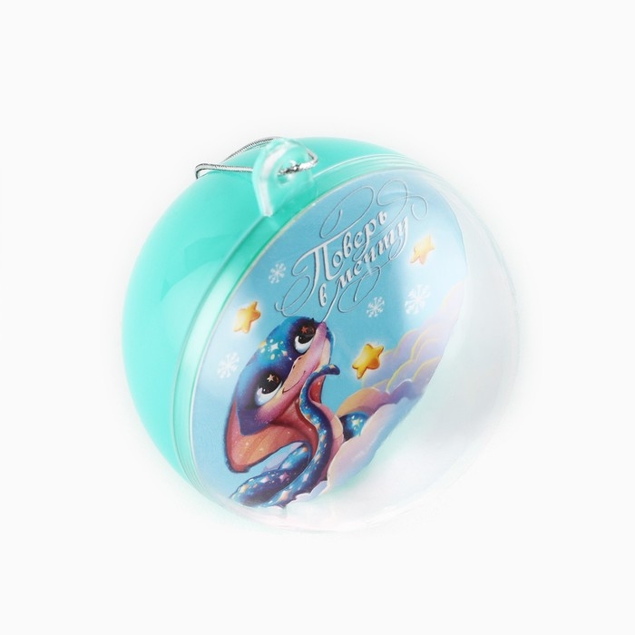 Новогодний шар ёлочный «поверь в мечту», на Новый год, d = 6 см Новогодний шар ёлочный «поверь в мечту», на Новый год, d = 6 см