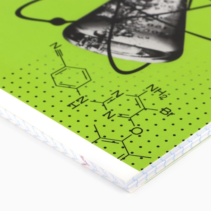 Предметная тетрадь А5, 48 л на скрепке &laquo;Яркий. Химия&raquo;  ТВИН лак, уф лак, конгрев