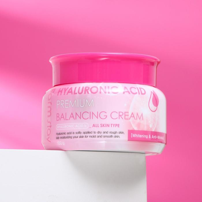 Крем для лица FarmStay «Балансирующий», с гиалуроновой кислотой, 100 мл Крем для лица FarmStay «Балансирующий», с гиалуроновой кислотой, 100 мл