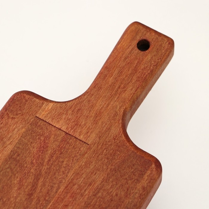 Доска разделочная для подачи и сервировки с ручкой, на ножках, 38×10×6 см, берёза Доска разделочная для подачи и сервировки с ручкой, на ножках, 38×10×6 см, берёза