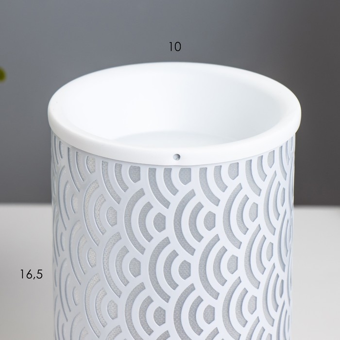 Аромасветильник Аромасветильник "Либра" Е14 25Вт белый 11х11х17 см RISALUX