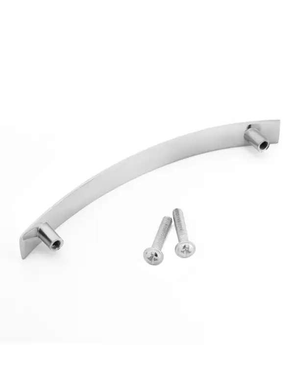 Ручка-скоба мебельная LIGHT РС001, м/о 96 мм, цвет хром