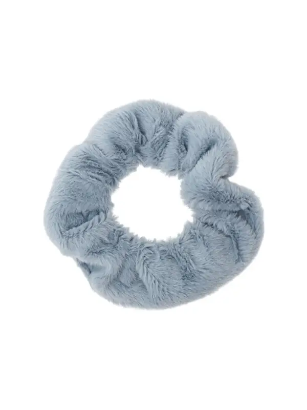 Резинка для волос QF &laquo;Орбита&raquo;, нежность, 9 см, голубая