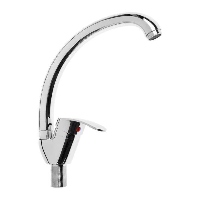 Смеситель для кухни ZEIN Z7214, однорычажный, картридж керамика 35 мм, латунь, хром Смеситель для кухни ZEIN Z7214, однорычажный, картридж керамика 35 мм, латунь, хром