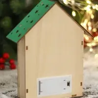 Светильник новогодний &laquo;Забавы у новогодней елки&raquo; 15&times;18 см