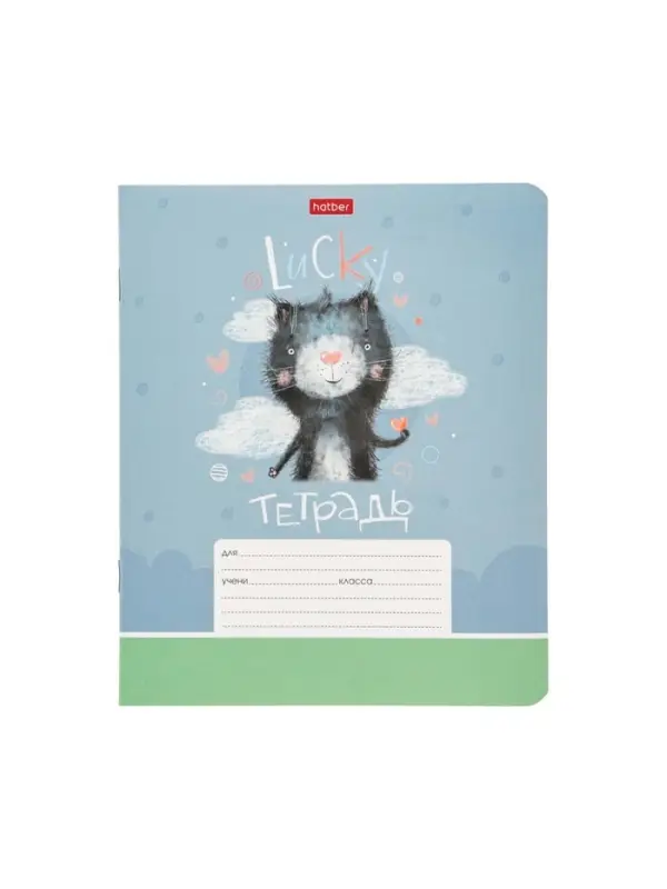 Тетрадь 12л А5ф клетка 60-65г/кв.м на скобе Обл. мел.картон 5 диз.в блоке скругл.углы