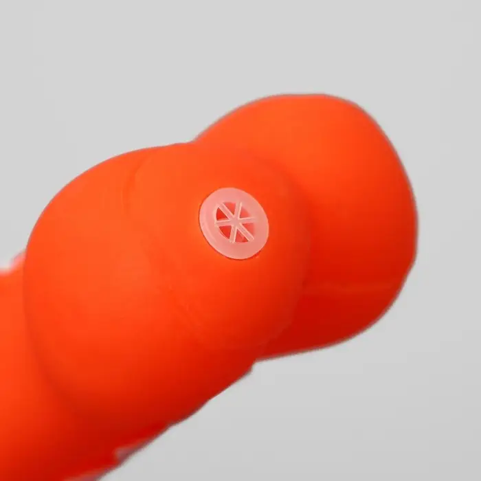 Игрушка для собак &laquo;Кость&raquo;, 14 см, резиновая, с ручкой из каната, до 37 см, цвет МИКС