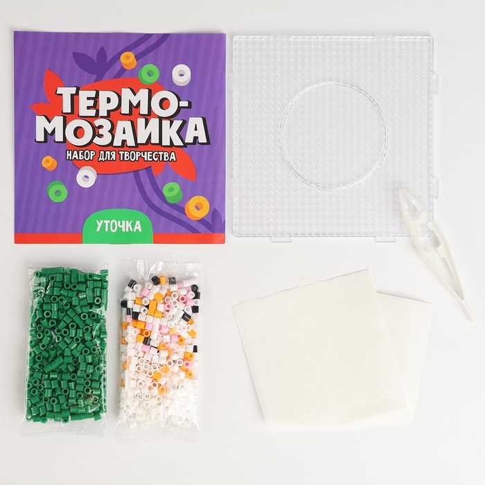 Термомозаика для детей 3D фигурка «Уточка» Термомозаика для детей 3D фигурка «Уточка»