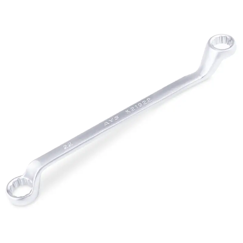 Ключ гаечный накидной изогнутый (19х22 мм) AVS K21922