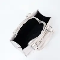 Сумка женская тоут на молнии, 20&times;8&times;14 см, белая