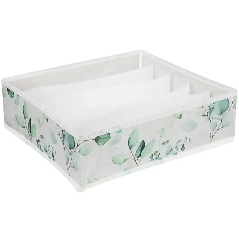 VETTA Рио-де-Жанейро Органайзер для мелочей 30х30х10см, без крышки, 5 секций, спанбонд, 2 дизайна