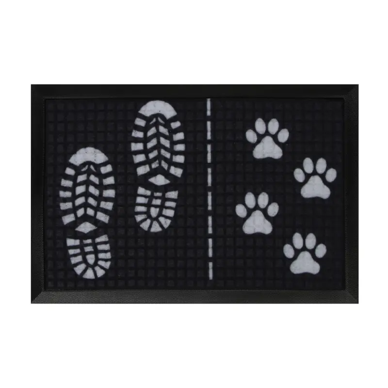 Коврик придверный тм VETTA Торин, 38х58см, полиэстер, 3 дизайна