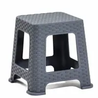 Табурет "Ротанг" h33 см (серый)